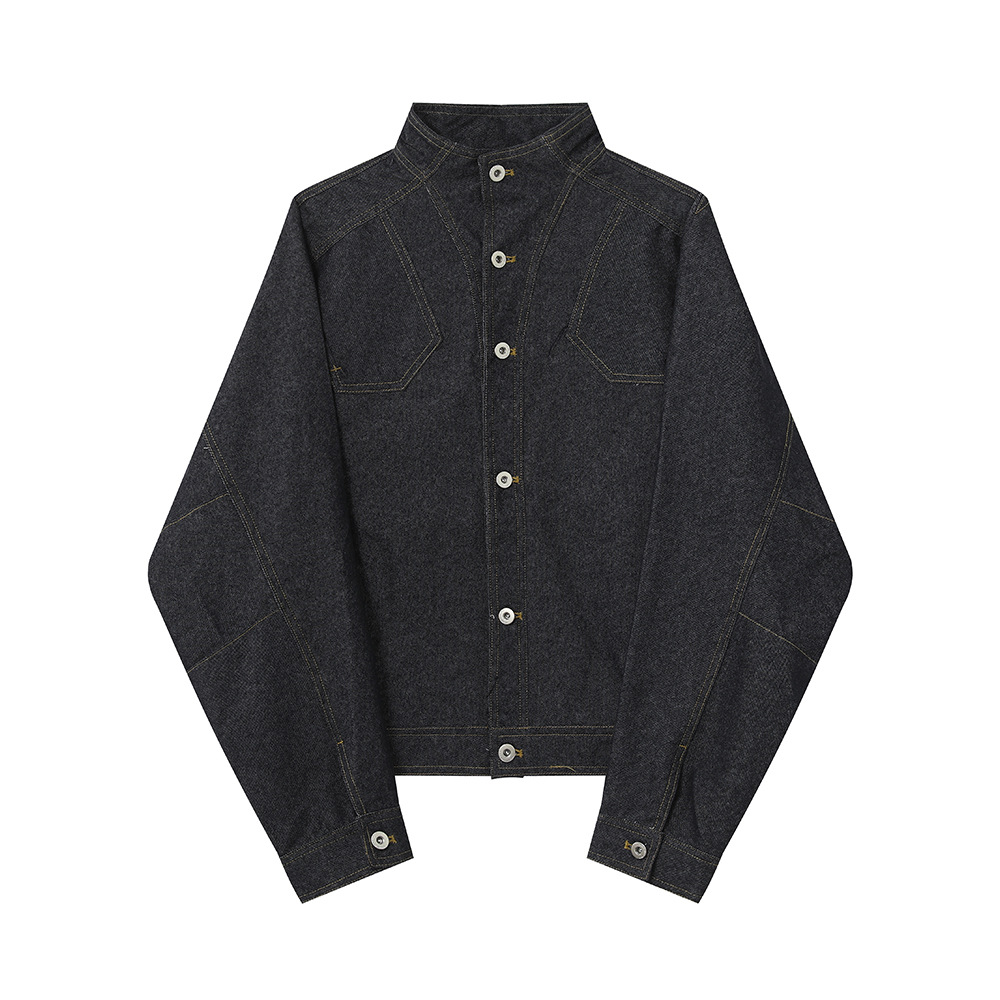 MTLCLOTHES Hombres| Lao Qianfeng traje con la línea coreana de alto nivel de diseño de chaqueta de vaquín de acero