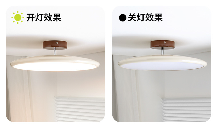 Nordic LED Schlafzimmer Decke Lampe Dimmbare Runde Decke Lampe Für Wohnzimmer Küche Wohnkultur Bunte Decke Montiert Beleuchtung – Detail 25