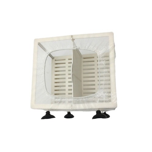 Fish tank isolation net aquarium isolation box tropical fish guppy anchovy hatching breeding box with partition suction cup size