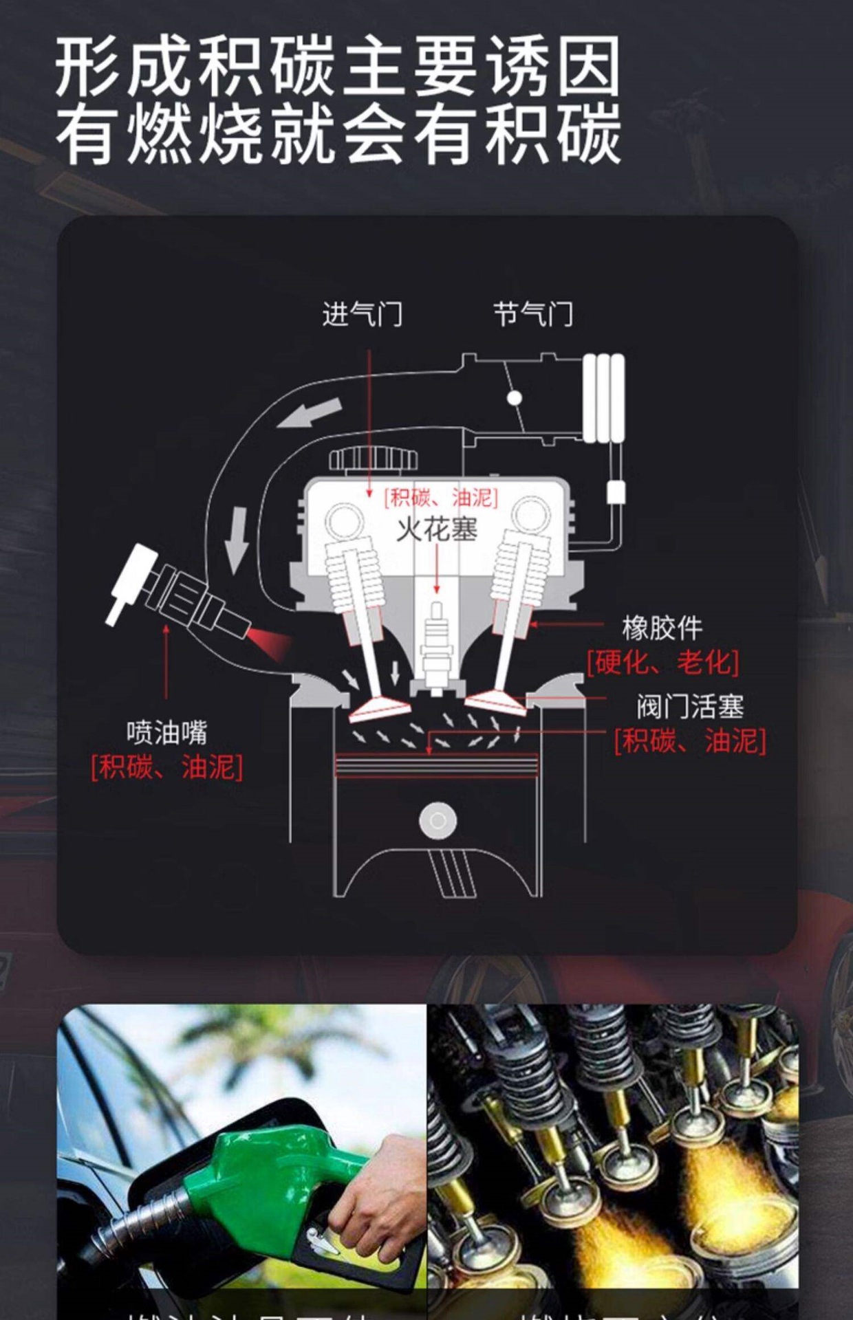 Suitable for original Honda engine cleaner, gasoline cleaning, Accord, Civic, Dongfeng, GAC fuel additives
