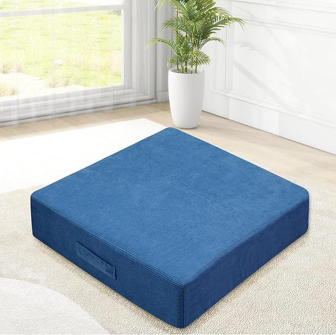 Amazon para adultos y niños Piso futón Meditación Yoga Picnic Al aire libre Cojín cuadrado gigante Explosión al por mayor