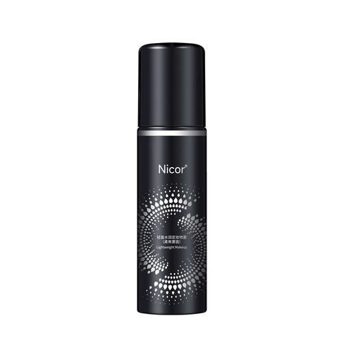 Nicor ​​makeup setting spray is light, hydrating, moisturizing and hydrating lotion, refreshing and shiny.