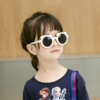 Children's cute sunglasses, sun protection cream, glasses, new collection, with little bears, UF-protection