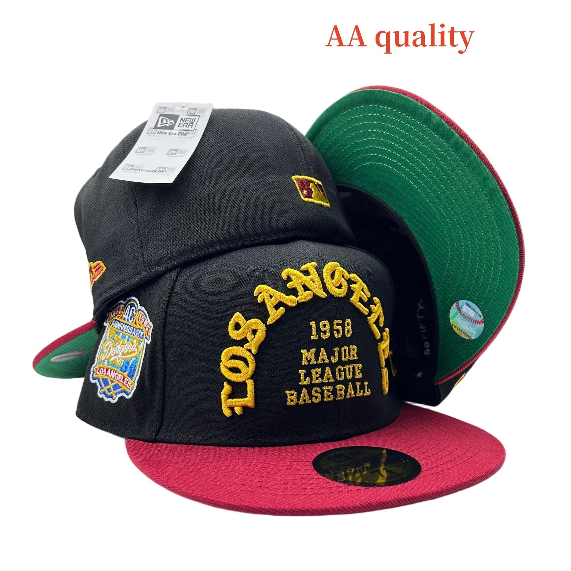 Nuevo comercio exterior transfronterizo MLB sombrero de béisbol estilo hip-hop moda tamaño sombrero de alta calidad