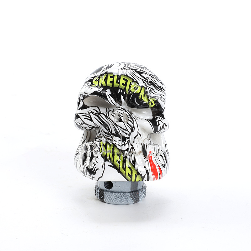 accesorios de modificación de automóviles cabeza de marchas personalidad cabeza de manija fantasma varilla de cambio de marchas bola de mano al por mayor image 17