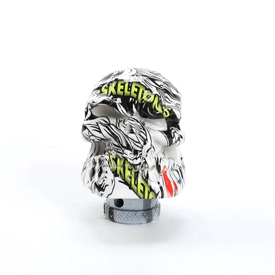 Cab and accessories: Personalized Gear Lever Shift Knob - 102-white-flowers
