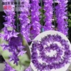 New 2 rice flower skewers with snow green 2 pieces