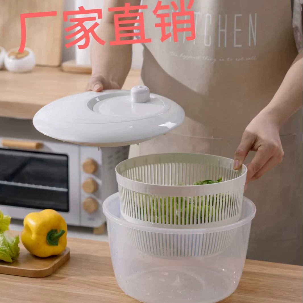 Трансграничный взрывной овощной дегидратор большой емкости фруктового салата сушильная машина кухня сливная корзина салат ручной обезвоживание