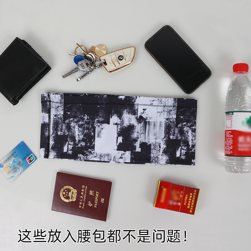 Bolsa de cintura ligera para correr con hervidor de agua invisible para hombres cinturón de maratón para mujer deportes fitness bolsa de teléfono móvil bolsa de almacenamiento