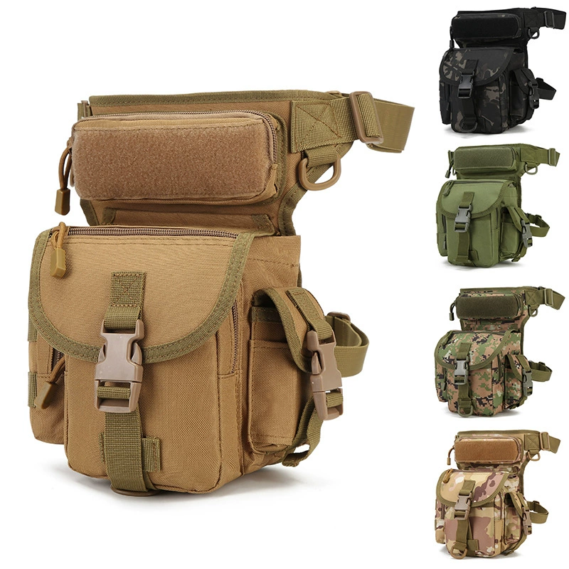 Новый армейский камуфляж тактическая сумка для ног на открытом воздухе альпинизм спортивная нога висит многофункциональное оборудование оксфордская сумка для ног