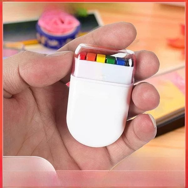 6 color tricolor flag face color world cup european cup face painting rainbow strip face graffiti crayon ball camouflage