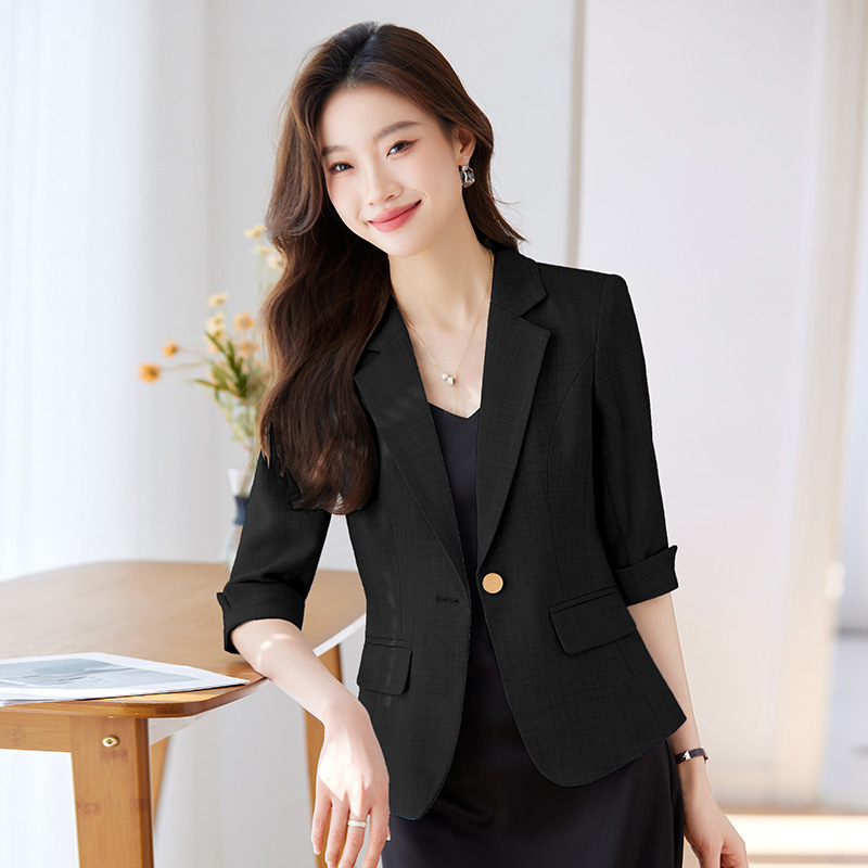 White summer elegant classic suit jacket for leisure