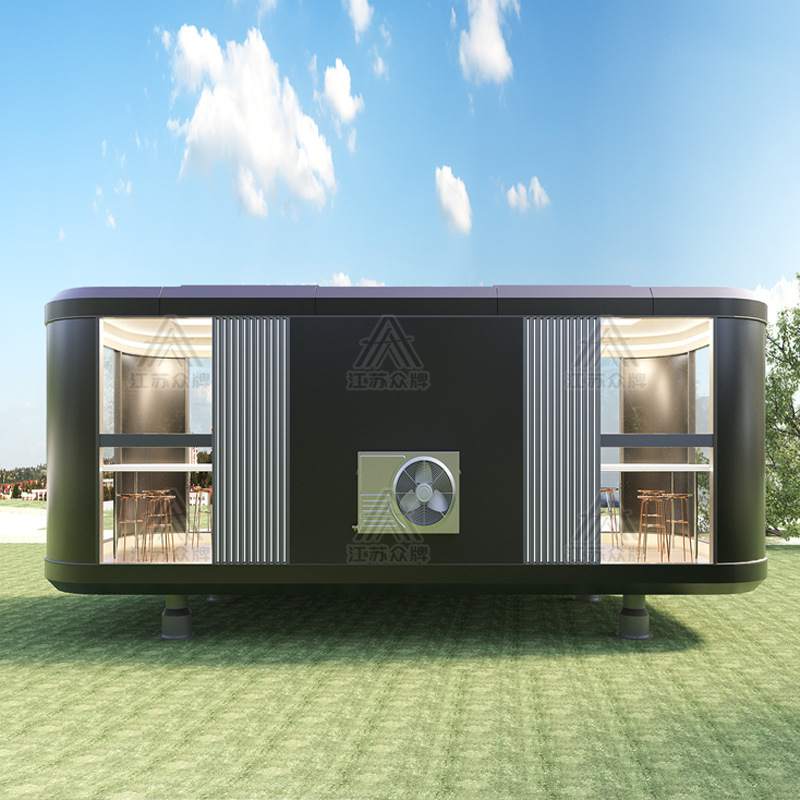 Quiosco de cabina de manzana, sala móvil, tienda de té con leche, snack bar, tienda de contenedores, quiosco, restaurante, cafetería