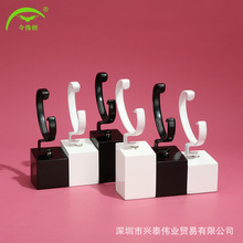 手表座黑白烤漆组合表架展示道具饰品架弧形手表手链腕表架珠宝