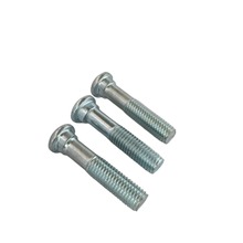 美制高强度鱼尾螺栓 矿用道夹板螺栓 钢轨轨道链接螺栓 美制螺栓