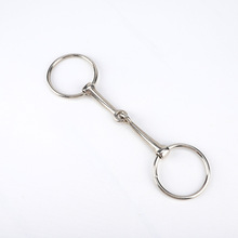 马具不锈钢马嚼子 12.5cm马口衔铁 厂家供应马术用品电镀马衔