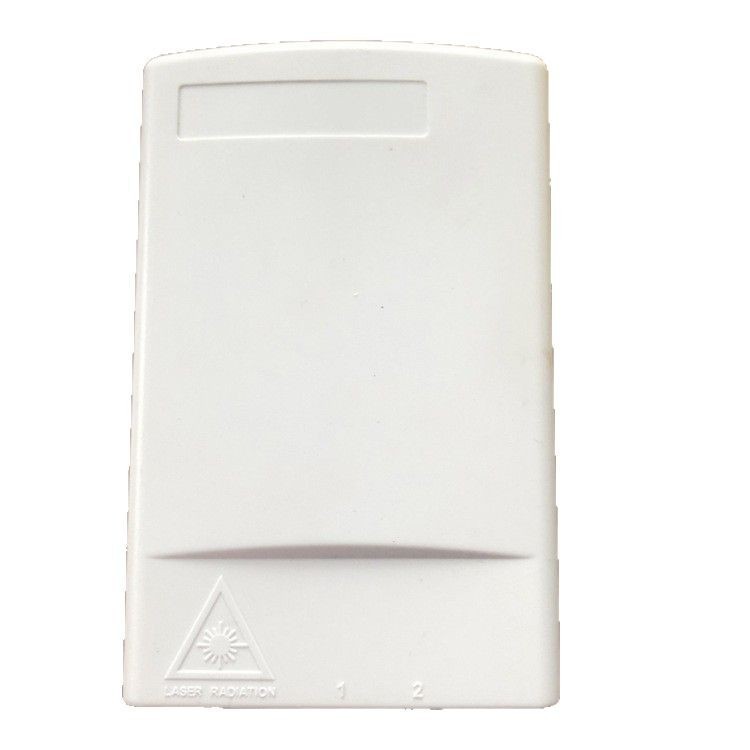 慈溪广佳光纤信息桌面盒 双工法兰SC型面板光纤盒尾纤