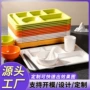 分格学校定制商用快餐盘