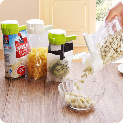 Bagged food sealing spout sealing clip snack bag milk powder fresh-keeping and moisture-proof clip kitchen seasoning clip