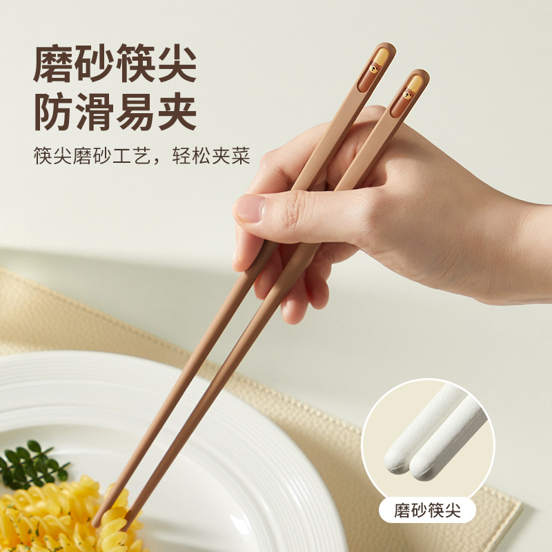 Paletas de dibujos animados de alta calidad, palillos de aleación antideslizante a prueba de moho y resistente a altas temperaturas para una persona.