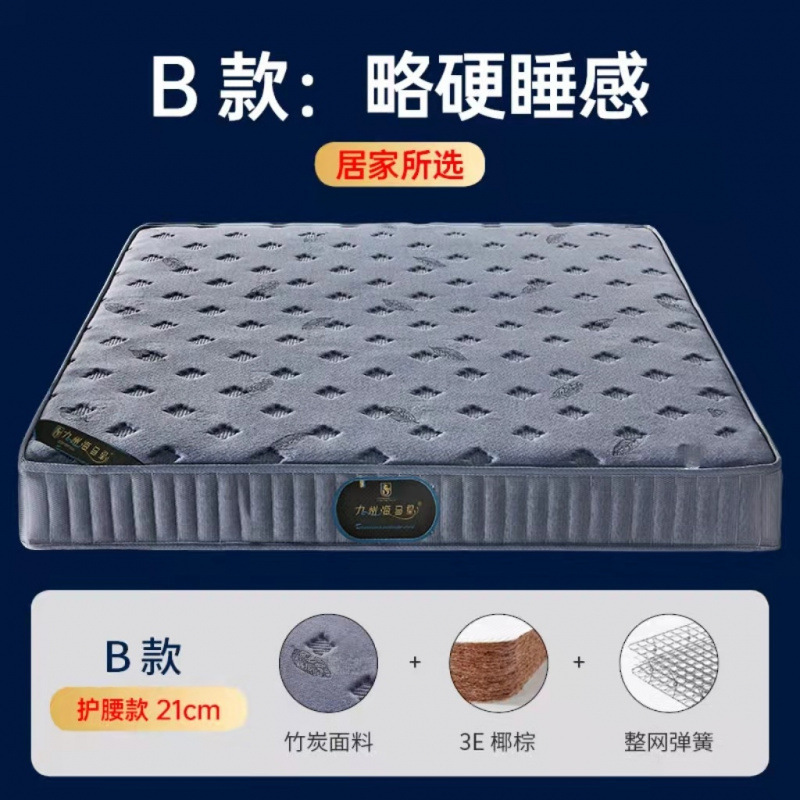 独立弹簧床垫超软床垫硬床垫超厚20CM家用席梦思床垫静音适老床垫|undefined