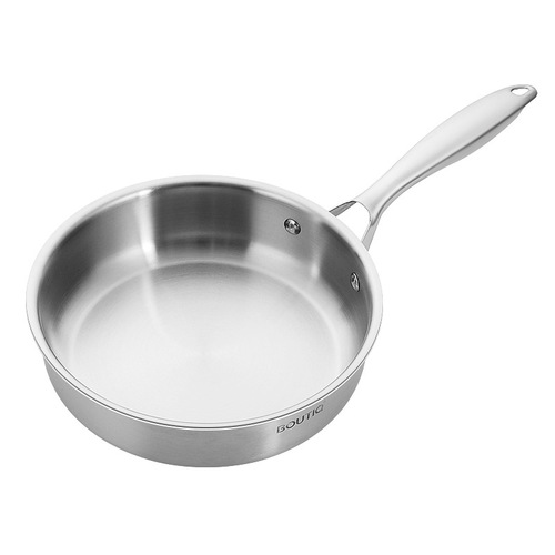 Mini small frying pan 316 stainless steel pan household uncoated baby food supplement pan pancake omelette pan
