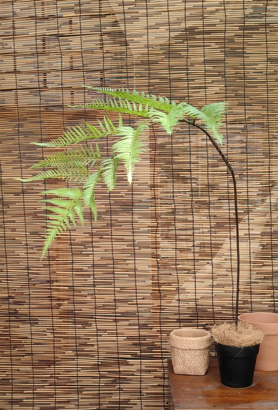 楼夏家シミュレーション緑植金糸猿頭シダ室内ショーウインドー偽植物置物日本風ネット赤禅意盆栽|undefined
