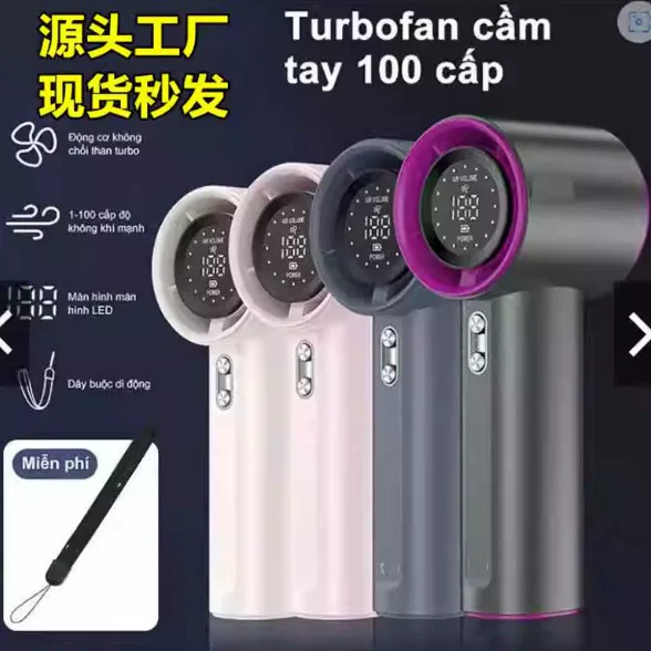 High speed handheld small table air fan, new collection