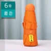 50% off 6 ribs (fully covered) cloth bag - orange