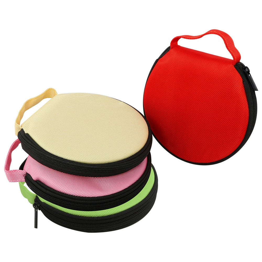 Автомобильная сумка компакт-диска хранения коробка большой емкости оксфордская ткань автомобильная доска компакт-сумка для домашнего автомобиля круглый диск сумка