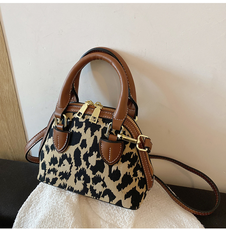 Autumn And Winter Popular Leopard Crossbody Bag 2021 New Trendy Handbag Small Bag display picture 7