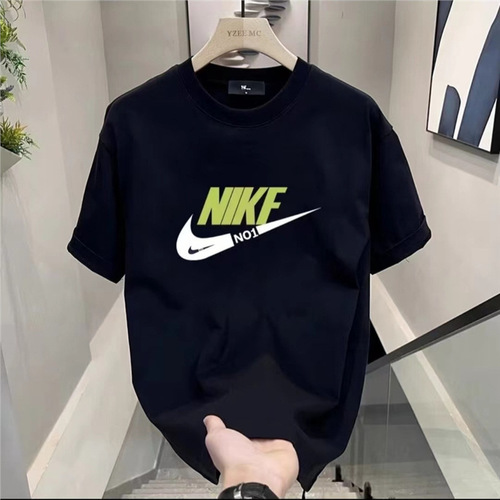 Heavyweight American-style short-sleeve T-shirt for men, summer cool, fashionable, versatile, sporty, casual upper garment