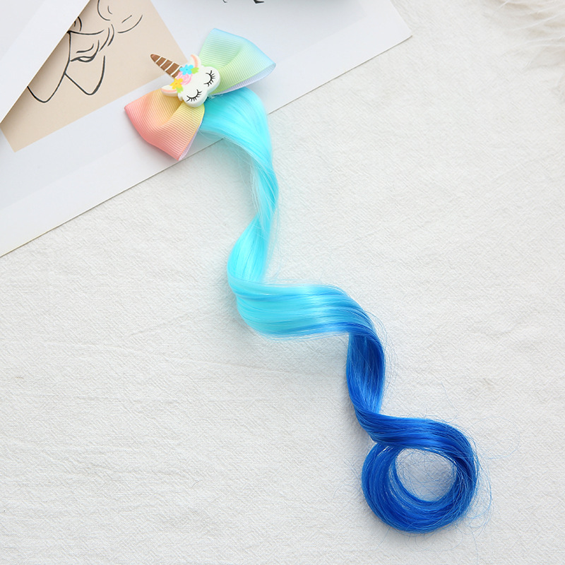 Girl's Cute Sweet Bow Knot Cloth High Temperature Wire Hair Clip display picture 9