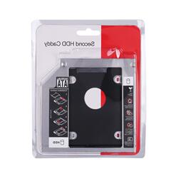 フルアルミhddブラケット12.5/9.5ノート机械sata 3ssdソリッドステートドライブブラケット工场プロモーション