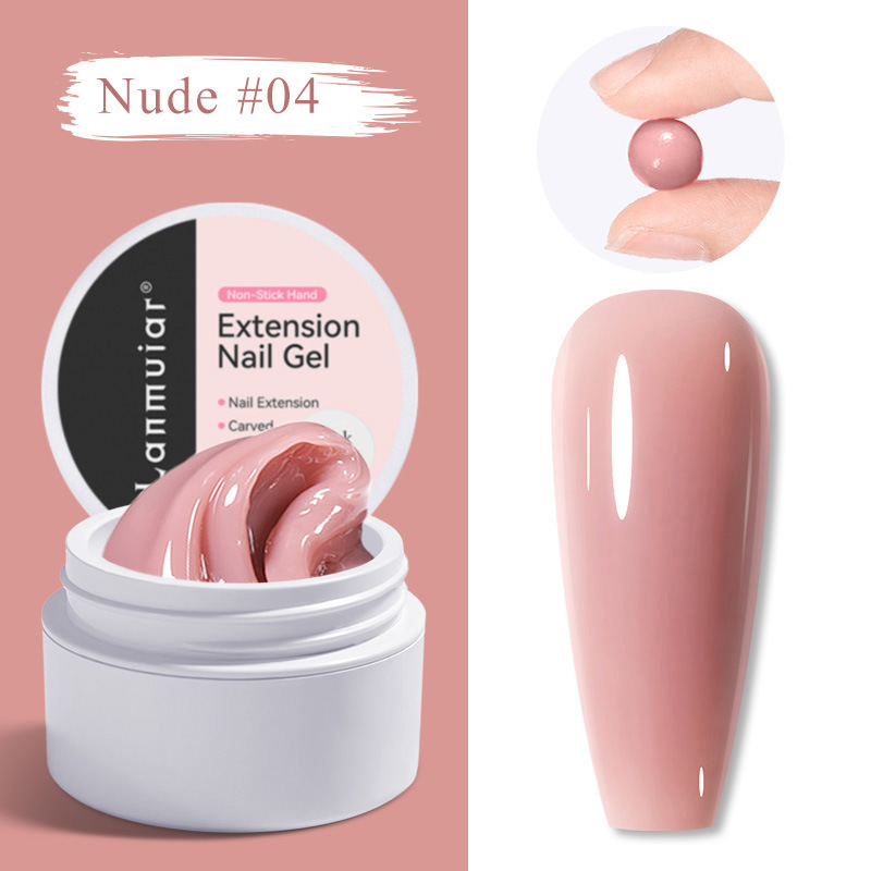 Nail art non-stick hand extension glue pinch glue can be carved plastic phototherapy extension glue nail nail glue wholesale Nail art non-stick hand extension glue pinch glue can be carved plastic phototherapy extension glue nail nail glue wholesale