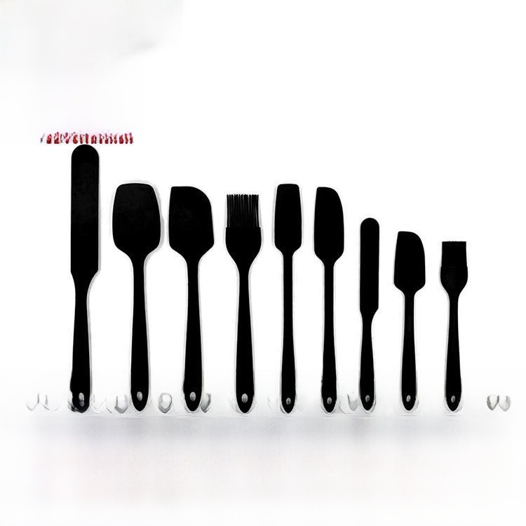 跨境新款硅胶刮刀套装蛋糕刀多功能奶油果酱抹刀家用烘培工具