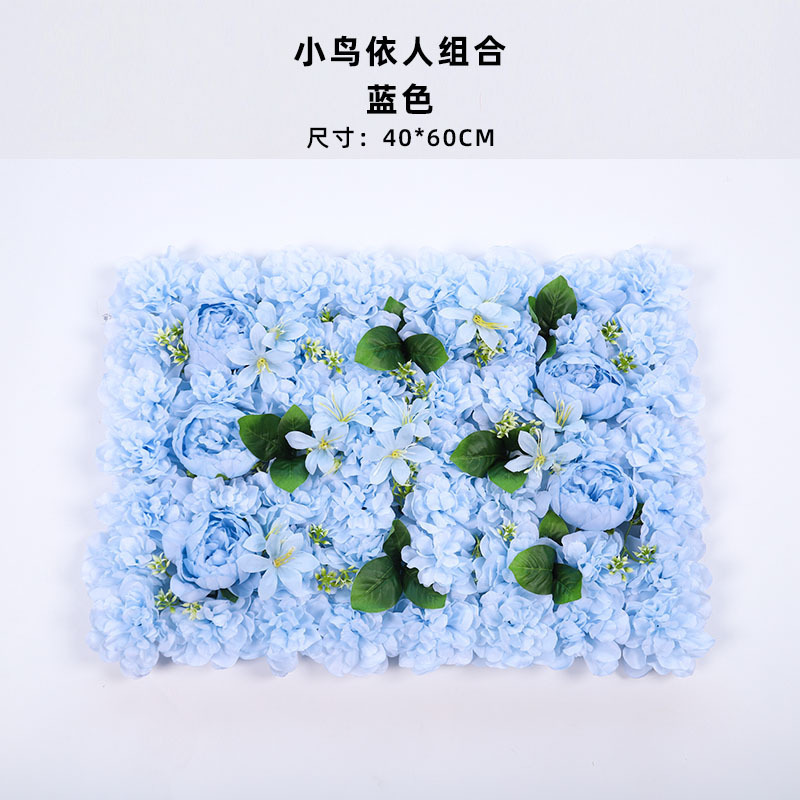 造花壁造花バラアジサイダリリ花立体背景壁窓造園結婚式結婚式装飾花列|undefined