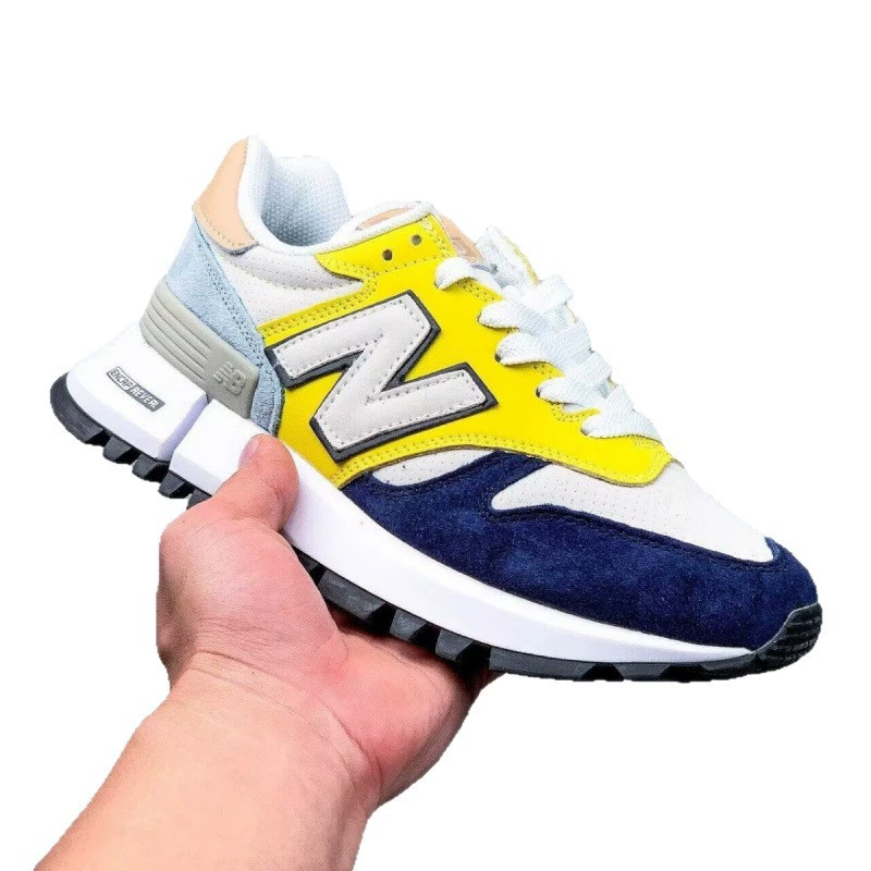 Кроссовки в стиле ретро Yuanzu серые NB 1300 N990 V3 дышащие мужские и женские совместные беговые кроссовки