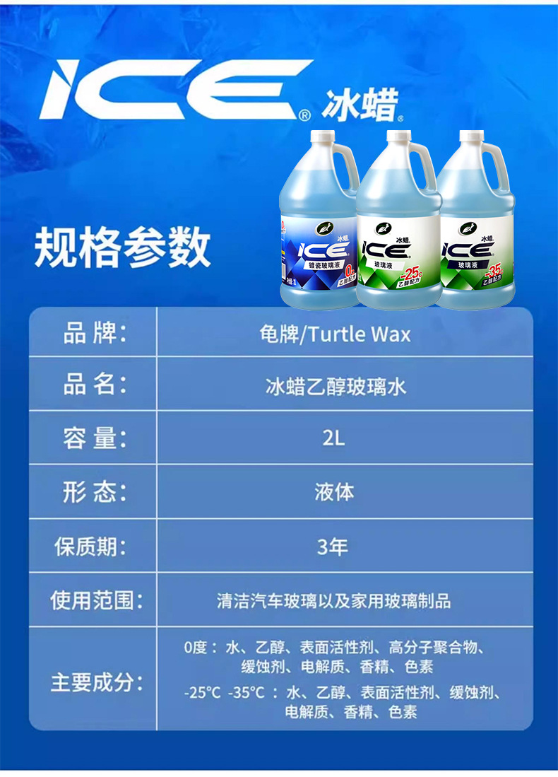 Wholesale Automotive Glass Cleaner with Ethanol Formula, Powerful Stain Remover, Removes Insect Residue and Oil Film, Summer Wiper Fluid, Specialized for High-End Cars