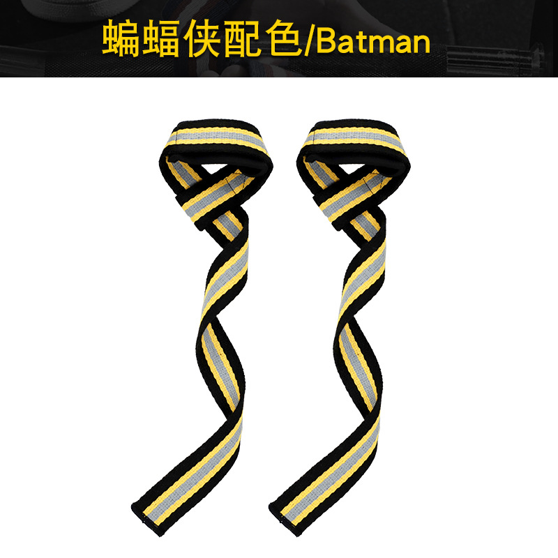 Una variedad de banda de refuerzo devanado muñeca guardia pull-up fitness no fácil de deslizar pull-up cinturón de algodón fitness halterofilia correa de muñeca