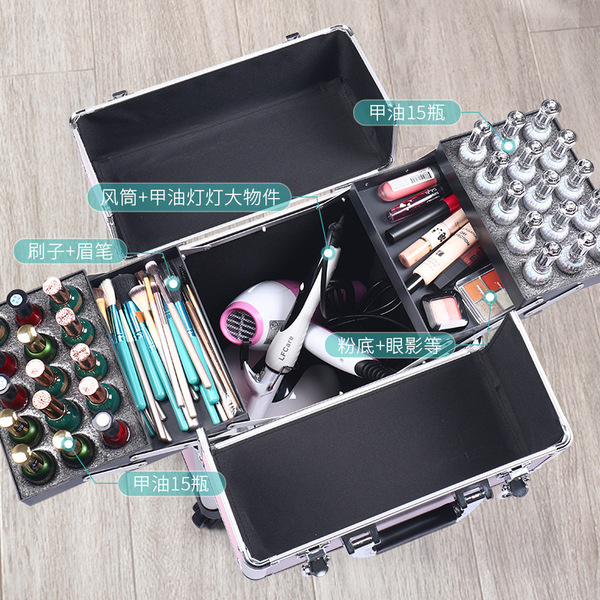 Professional suitcase for manicure