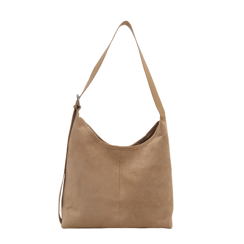 Nueva bolsa de hombro de tela de terciopelo retro de gran capacidad de textura de viaje bolsa de mano simple versátil bolsa de mochila transfronteriza