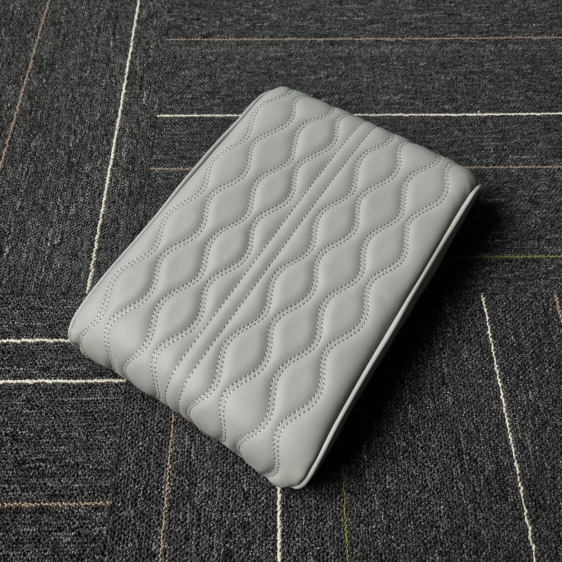 Heightening Pad, Universal Armrest box - gray