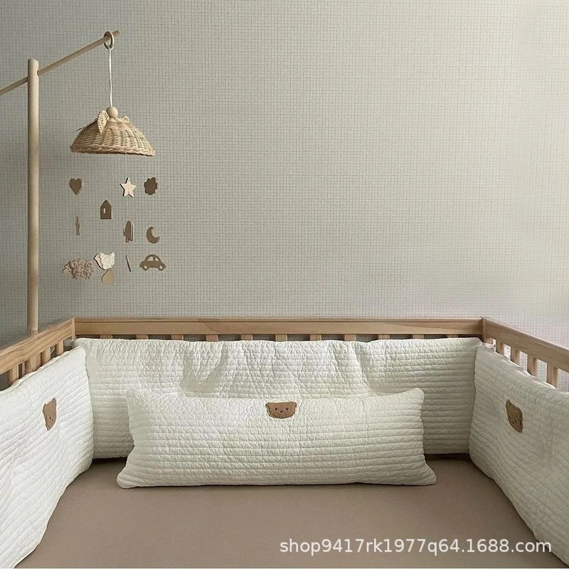 子供用キルティング抱き枕insかわいい刺繍名前ベッド囲い子供用枕乳幼児用快適なだめる枕|undefined