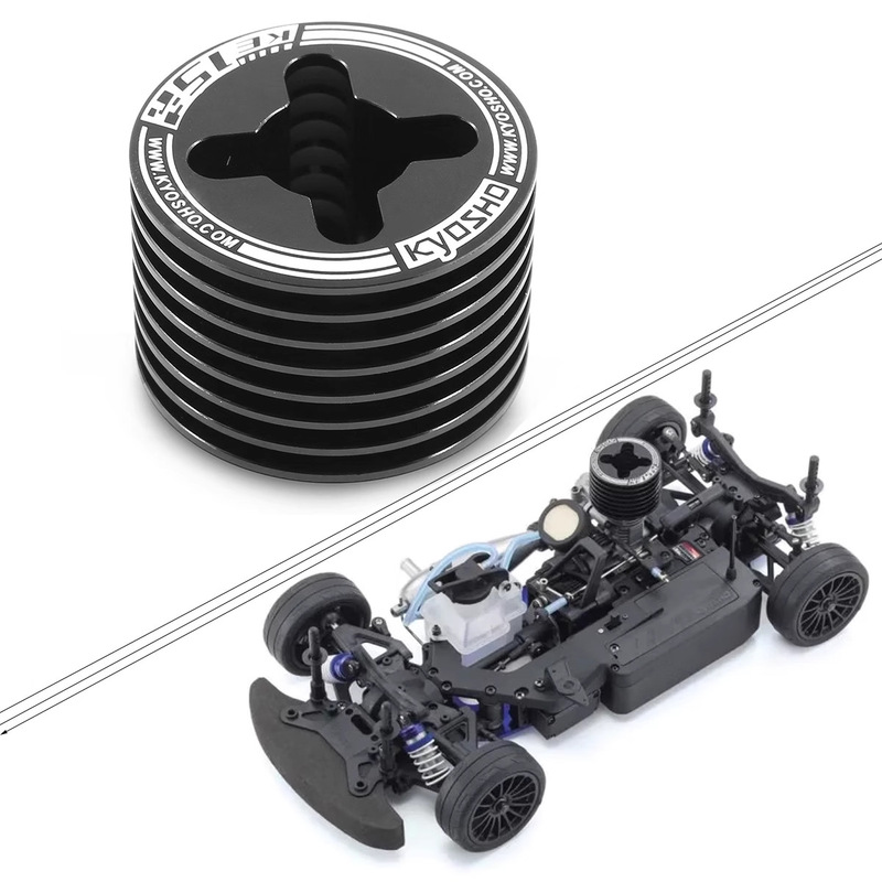 kyosho jingshang new FW06 flat running remote control car engine engine engine radiator 74033