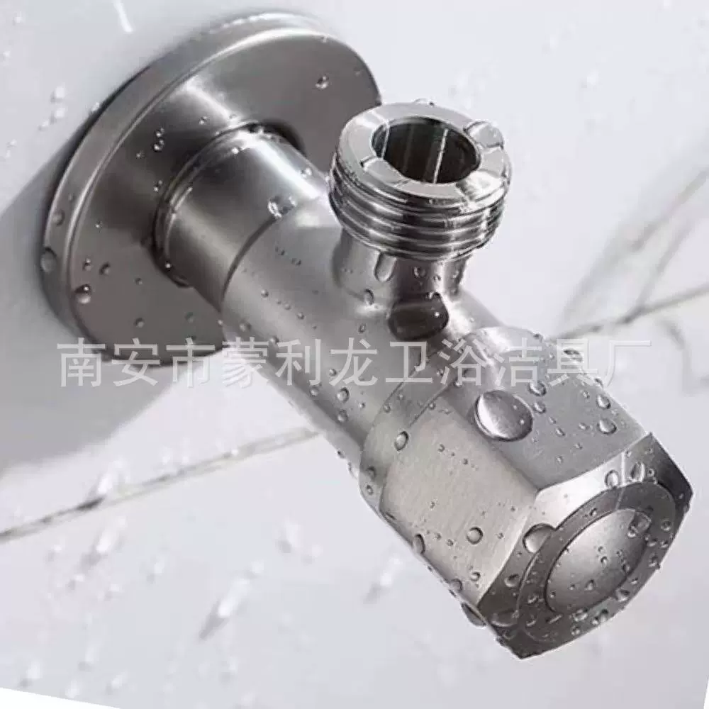 东南亚国内外不锈钢角阀 厨房浴缸菜盆龙头进出水冷热三角阀龙头