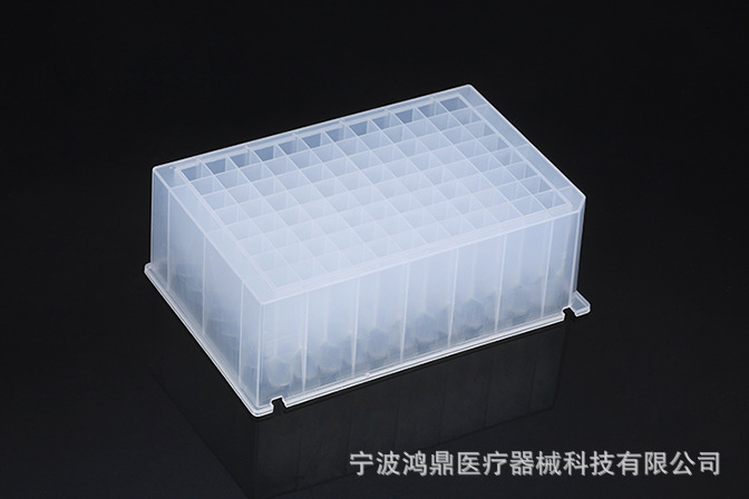 深孔板96孔，2.2ml（方孔锥形）