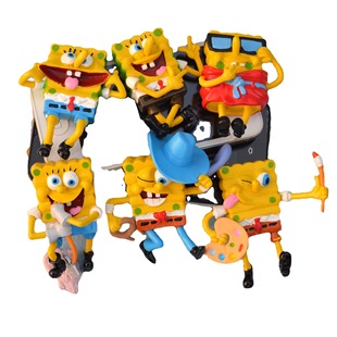 A variety of optional sponge Pie star doll cute center console desktop ornaments blind box doll gift