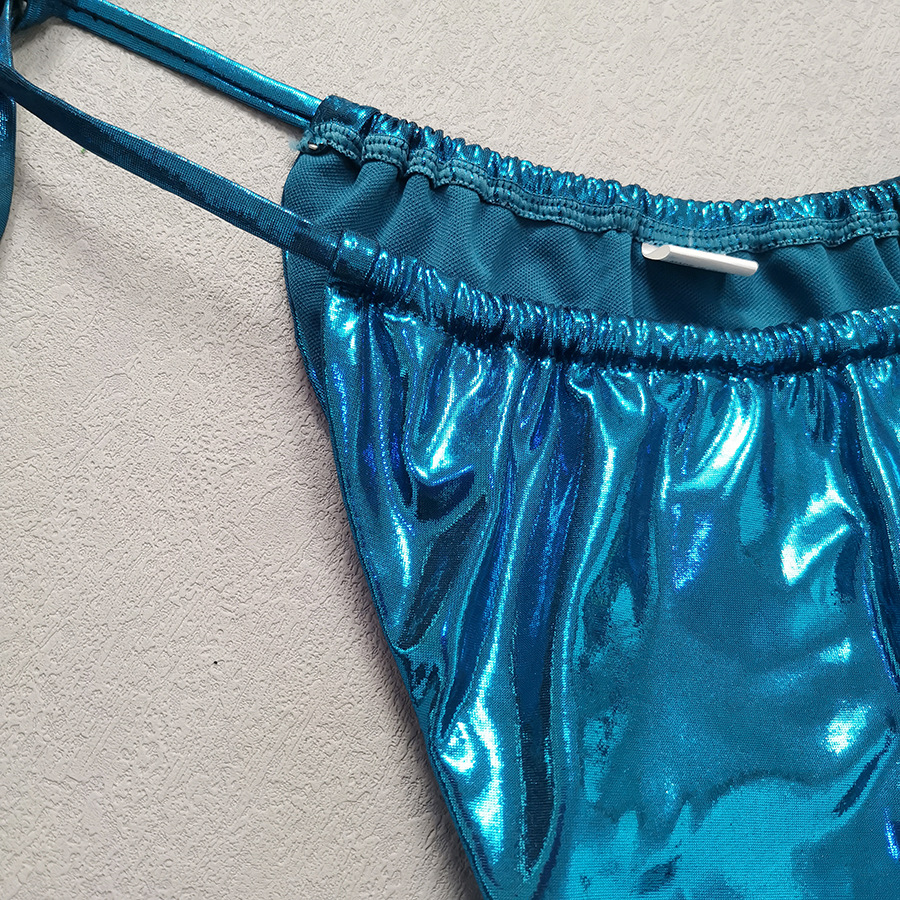 112g Weight Sexy Feel Of Sensation Mid Waist Panties Waist Bikini Panties Style Bralette Bra Category Polyester Fabric Type 2 Pieces Set Quantity Swimming Pool, Beach Occasion Solid Color Pattern Women's Gender Women's Solid Color 2 Pieces Set Bikinis Swimwear 8