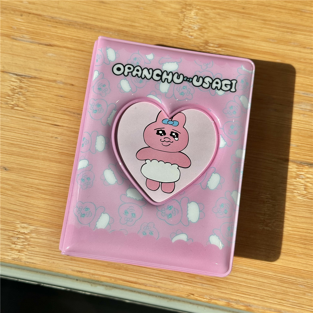 핑크 속옷 토끼 3 인치 사진 앨범 (카드 포함)